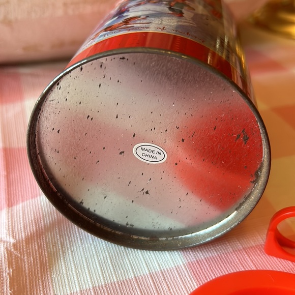 Vintage Nestle Hot Cocoa Mix Red Snowman Thermos. Hard to find item! Nostalgia! - Picture 4 of 4